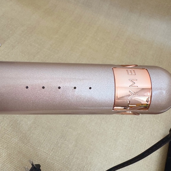 TYME Iron Pro Curling & Flat Iron Duo All-in-One Styling Tool in Rose Gold - Picture 8 of 14